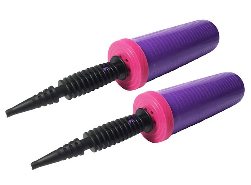 Control Balloon Products 2 Pack - Tota Hand Held 2-Way Dual Action Balloon Pump for Balloons - Balloon Inflator Pumps in Both Directions - Image 1